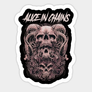 IN CHAINS BAND Sticker